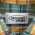 ミッソーニスポーツ MISSONI SPORTS イタリア製 コットンチェックシャツ メンズ JPN:M