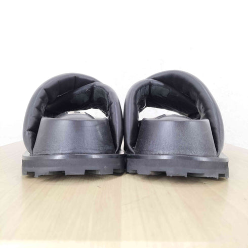 ジルサンダー JIL SANDER 22SS クロスストラップ パデッドサンダル レディース JPN:37