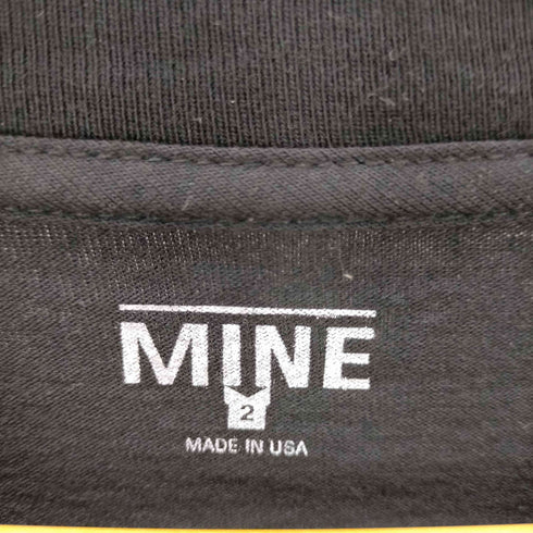 MINE USA製 クルーネック 長袖シャツ メンズ 2