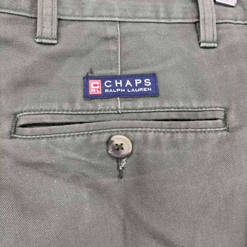 チャップスラルフローレン CHAPS RALPH LAUREN 2タックコットンチノパン メンズ W33