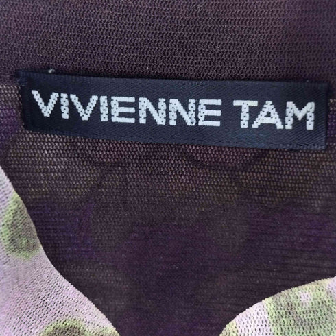 ヴィヴィアンタム VIVIENNE TAM CHINOISERIE CHINESE MESH SHIRT TOP レディース 0
