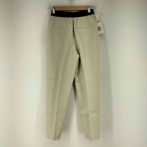 デミルクスビームス Demi-Luxe BEAMS ウエストゴム ピンタックパンツ レディース 34