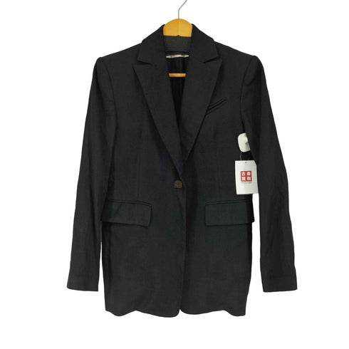 カールラガーフェルド Karl Lagerfeld クリップボタン テーラードジャケット レディース 40