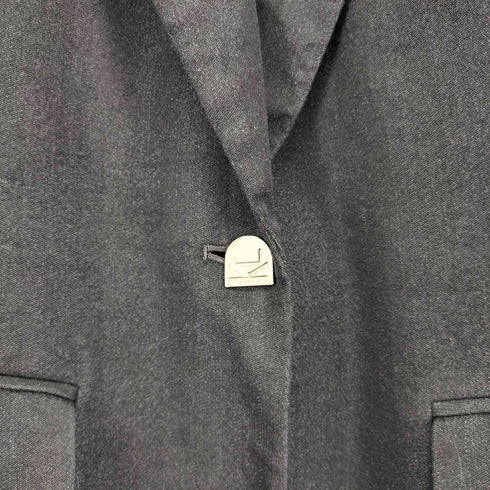 カールラガーフェルド Karl Lagerfeld クリップボタン テーラードジャケット レディース 40