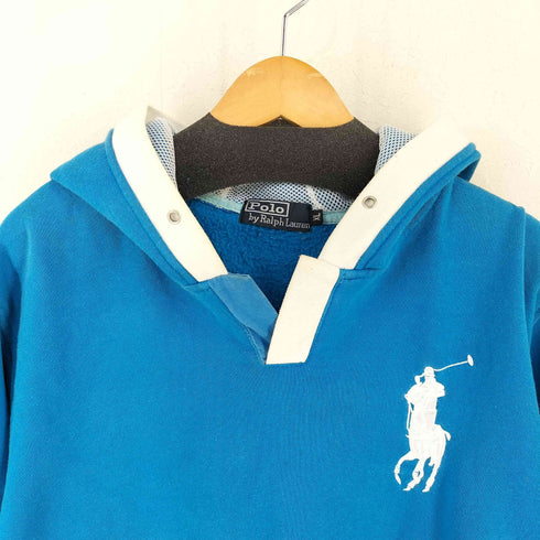 ポロバイラルフローレン Polo by RALPH LAUREN ビッグポニー刺繍 プルオーバーパーカー メンズ import:XL