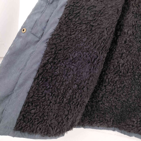 コカ coca キルティング ノーカラーロングコート レディース JPN:L