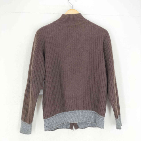 ポールスミス Paul Smith カシミヤブレンド ニット ジップジャケット ドライバーズニット メンズ M