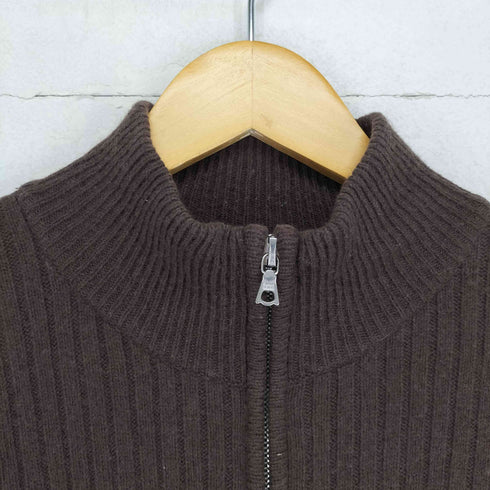 ポールスミス Paul Smith カシミヤブレンド ニット ジップジャケット ドライバーズニット メンズ M