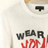 コムデギャルソンオムプリュス COMME des GARCONS HOMME PLUS wear your free dom クルーネックTシャツ メンズ JPN:M