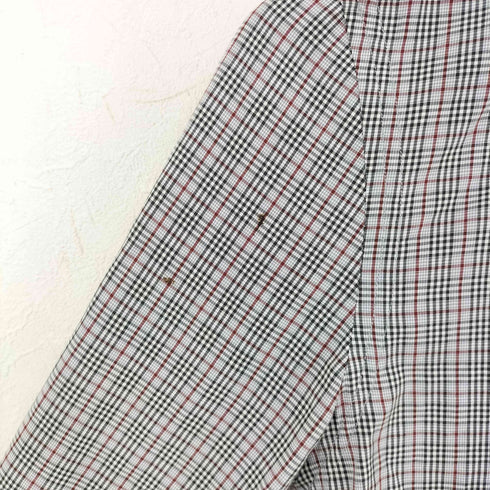 ジュンヤワタナベコムデギャルソンマン JUNYA WATANABE COMME des GARCONS MAN チェック ラウンドカラー BDシャツ メンズ JPN:XS