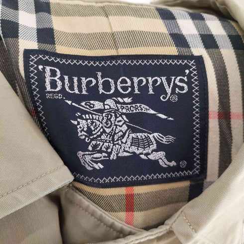バーバリーズ BURBERRYS 裏地ノヴァチェックステンカラーコート メンズ 165