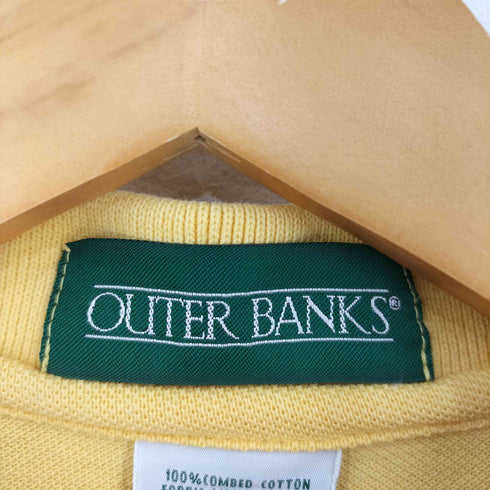 OUTER BANKS フロント刺繍ロゴポロシャツ メンズ import:XL