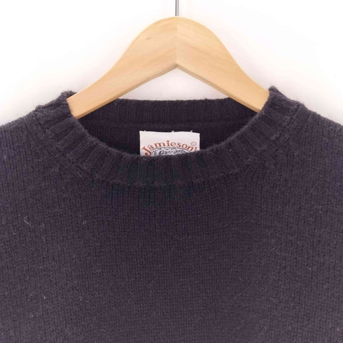 90s Jamieson クルーネックウールニット メンズ JPN:L