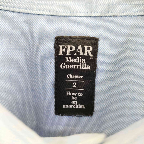 フォーティーパーセントアゲインストライツ FPAR ロングスリーブオックスフォードシャツ メンズ JPN:2