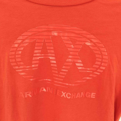 アルマーニエクスチェンジ ARMANI EXCHANGE エナメルプリントクルーネックTシャツ レディース JPN:S