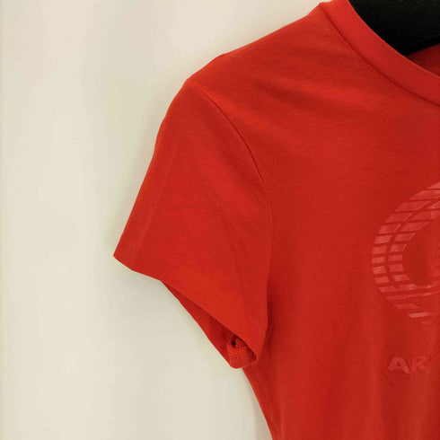 アルマーニエクスチェンジ ARMANI EXCHANGE エナメルプリントクルーネックTシャツ レディース JPN:S