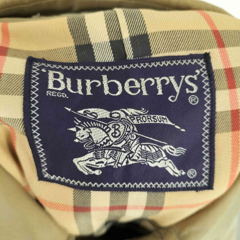 バーバリーズ BURBERRYS 裏地ノヴァチェックステンカラーコート メンズ S