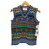 ビームス BEAMS Jamieson's × fennica スコットランド製 フェアアイル ニットベスト レディース import:S