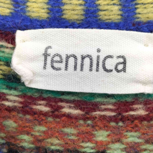 ビームス BEAMS Jamieson's × fennica スコットランド製 フェアアイル ニットベスト レディース import:S