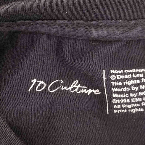 アダムエロペ Adam et Rope 10 CULTURE EXCLUSIVE SINGLE RECORD COLLECTION バンドプリントクルーネックTシャツ メンズ