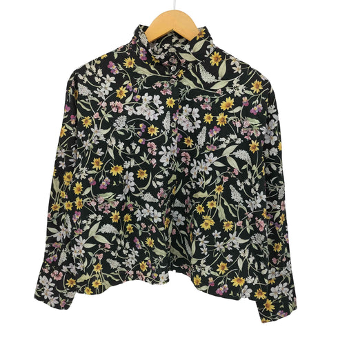 SETTO OKKAKE SHIRT オッカケシャツ 花柄 スタンドカラーシャツ レディース