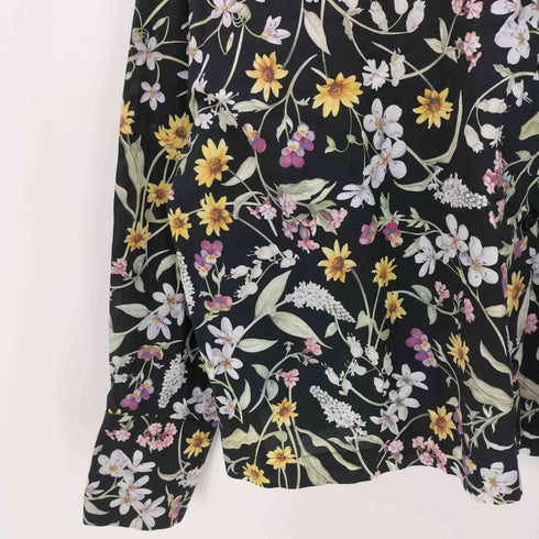 SETTO OKKAKE SHIRT オッカケシャツ 花柄 スタンドカラーシャツ レディース