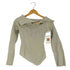 ANDMARY Amari ribbon tops ニット レディース FREE