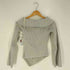 ANDMARY Amari ribbon tops ニット レディース FREE