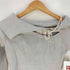 ANDMARY Amari ribbon tops ニット レディース FREE