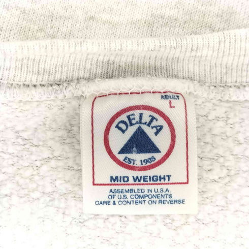 デルタ DELTA 90s 96年© バンドプリントクルーネックスウェット メンズ JPN:L