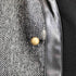 エムズブラック ms braque ASSYMETRY NO COLLAR TRIM JACKET メンズ ML