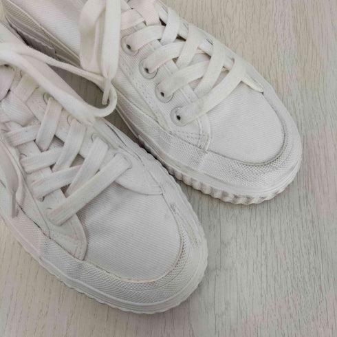 ザラ ZARA 厚底 キャンバス スニーカー レディース EUR:38