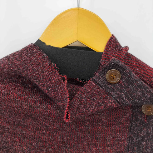 ヴィヴィアンウエストウッドレッドレーベル Vivienne Westwood RED LABEL ラメ 変形ニットカーディガン レディース JPN:2