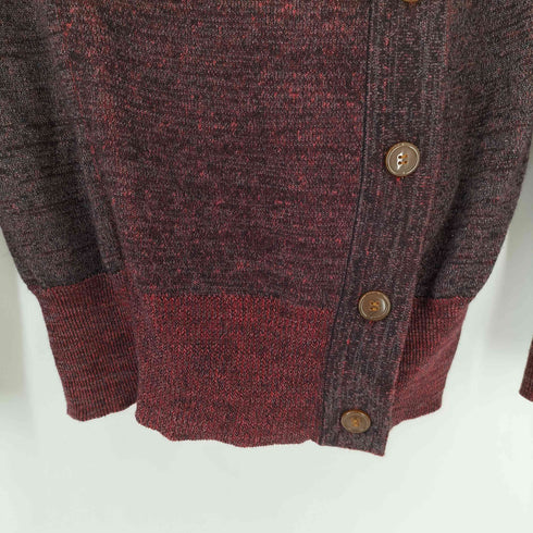 ヴィヴィアンウエストウッドレッドレーベル Vivienne Westwood RED LABEL ラメ 変形ニットカーディガン レディース JPN:2