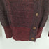 ヴィヴィアンウエストウッドレッドレーベル Vivienne Westwood RED LABEL ラメ 変形ニットカーディガン レディース JPN:2