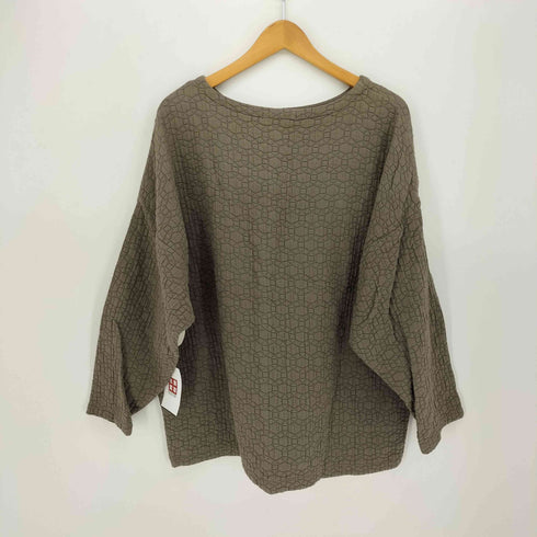 ビームス BEAMS fennica BLACK CRANE Quilted Boyfriend Pullover レディース JPN:XS