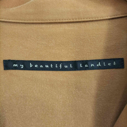 マイビューティフルランドレット my beautiful landlet 17AW DOUBLE CLOTH COTTON COAT メンズ JPN:1