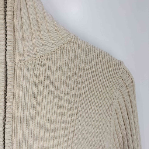 マウジー moussy ZIP UP INSIDE LINE ニット レディース FREE