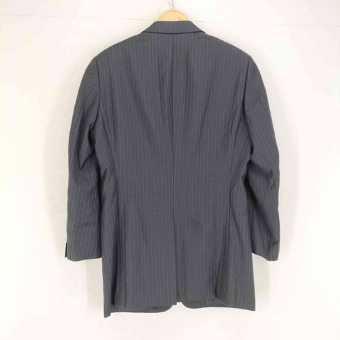 アルマーニコレツィオーニ ARMANI COLLEZIONI 1B シングル ストライプ テーラードジャケット メンズ JPN:46
