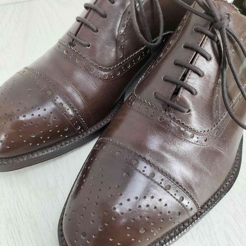 コムデギャルソンオム COMME des GARCONS HOMME セミブローグ レザーシューズ メンズ JPN:26