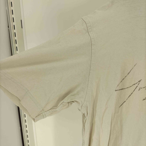 ワイスリー Y-3 M DISTRESSED SIGNATURE SS TEE オフホワイト ディストレス シグネチャー Tシャツ メンズ JPN:S