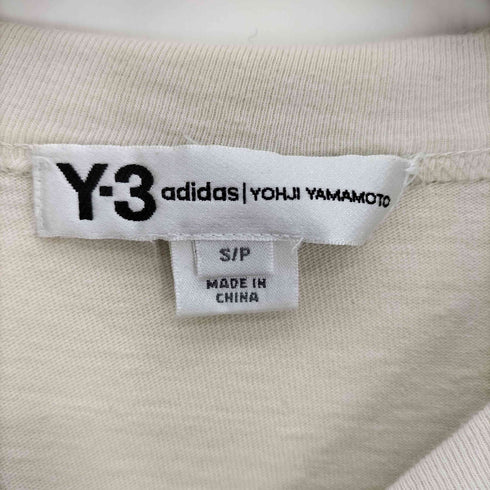 ワイスリー Y-3 M DISTRESSED SIGNATURE SS TEE オフホワイト ディストレス シグネチャー Tシャツ メンズ JPN:S