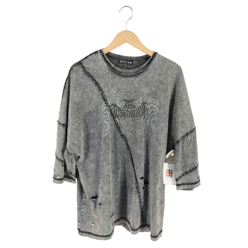 レフレム REFLEM オーバーステッチTシャツ レディース FREE