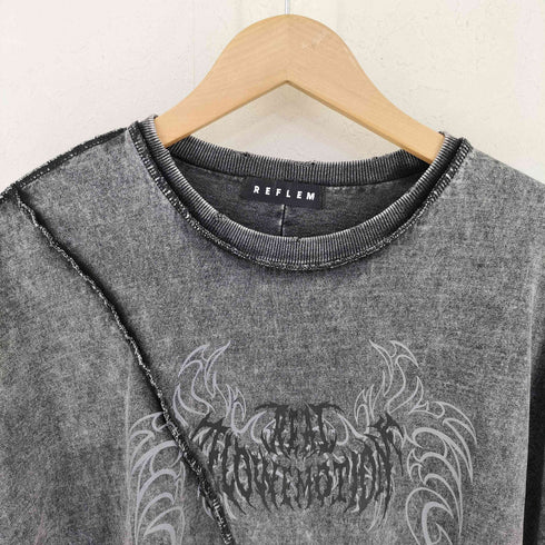 レフレム REFLEM オーバーステッチTシャツ レディース FREE
