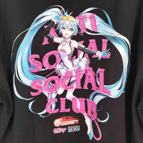 アンチソーシャルソーシャルクラブ ANTI SOCIAL SOCIAL CLUB GOOD SMILE RACING HATSUNE MIKU HOODIE メンズ JPN:XXL