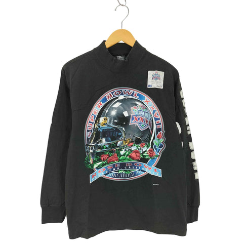 MADE IN USA FRONT ROW L/Sプリントハイネックトレーナー コピーライト1992 メンズ import:M