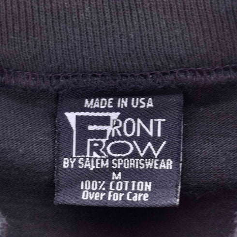MADE IN USA FRONT ROW L/Sプリントハイネックトレーナー コピーライト1992 メンズ import:M