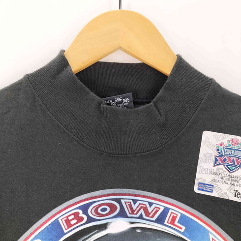 MADE IN USA FRONT ROW L/Sプリントハイネックトレーナー コピーライト1992 メンズ import:M