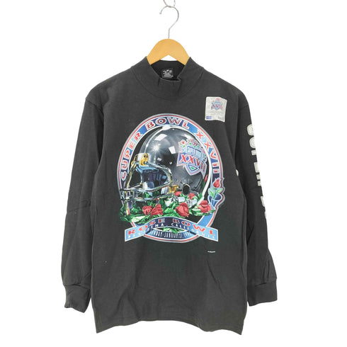 MADE IN USA FRONT ROW L/Sプリントハイネックトレーナー コピーライト1992 メンズ import:M