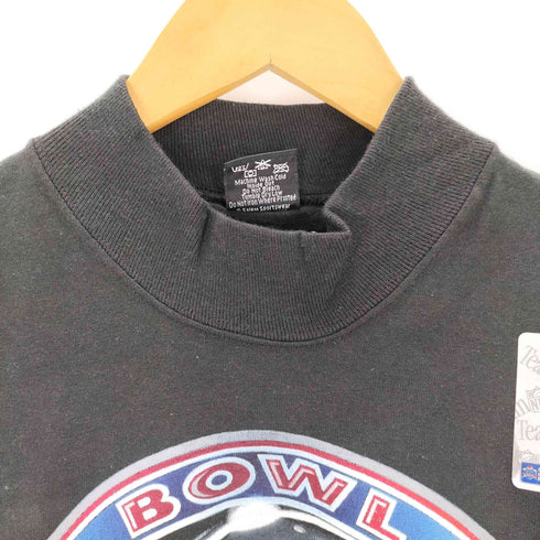 MADE IN USA FRONT ROW L/Sプリントハイネックトレーナー コピーライト1992 メンズ import:M